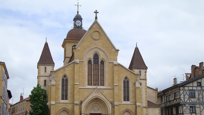 Charlieu — Charlieu (Loire, Fr) église paroissiale St.Philibert, 2