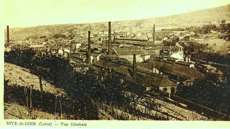 Rive-de-Gier — Vue générale est RDG autrefois