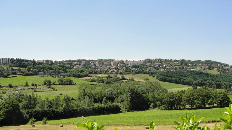 Saint-Genest-Lerpt — Vue sur Saint-Genest-Lerpt 1