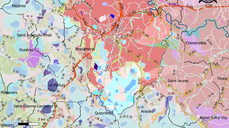 Yssingeaux — 43268-Yssingeaux-géologie