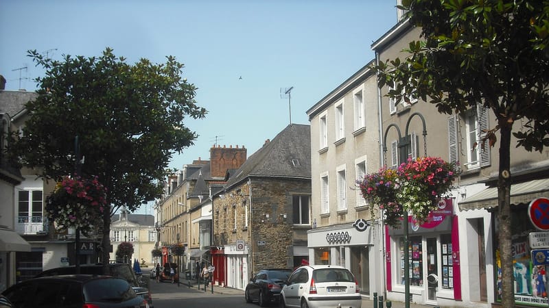 Châteaubriant — Rue Aristide-Briand, Châteaubriant