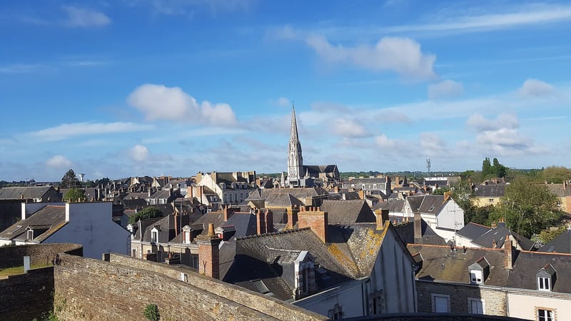 Châteaubriant — Toits de Châteaubriant depuis le château