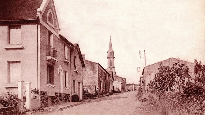 Le Landreau — W1150-Landreau9 Eglise DeRueBriace