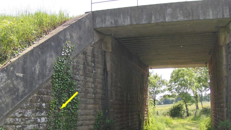 Saint-Étienne-de-Montluc — Repère altimétrique de Nantes Métropole - NMIGN158-17