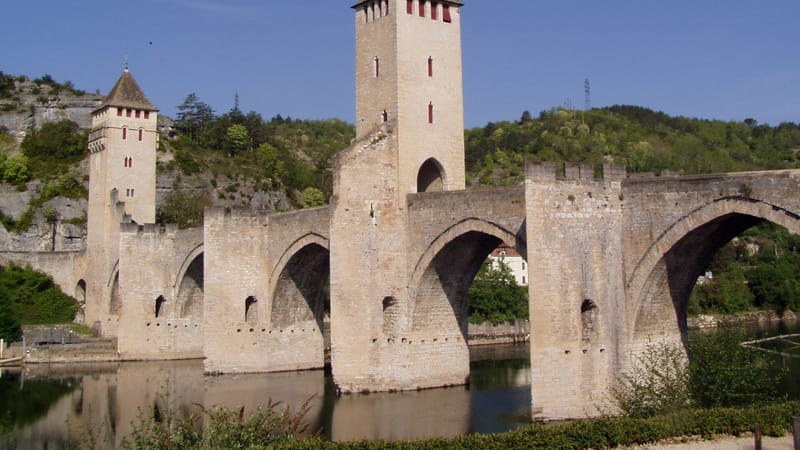 Cahors — Cahors pont Valentre vgen