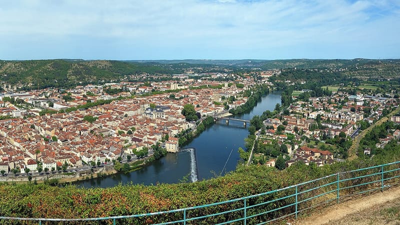 Cahors — Cahors vue pano