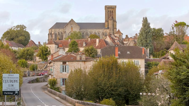 Gramat — Gramat - Vue depuis l'avenue Louis Mazet