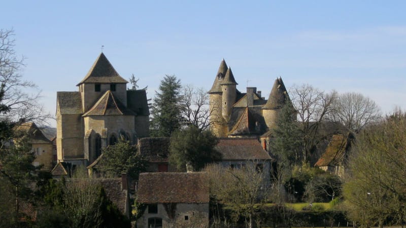 Gramat — Chateau eglise thegra