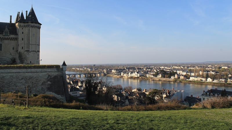 Saumur — Saumur - Vue sur l'île Offard