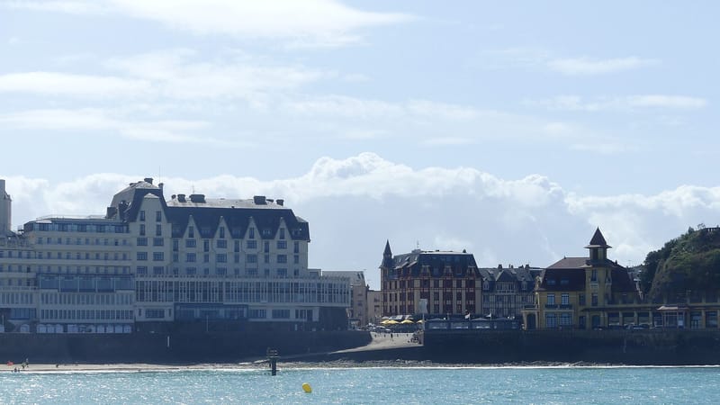 Granville — Plage Nord de Granville vue du large (août 2019) 2