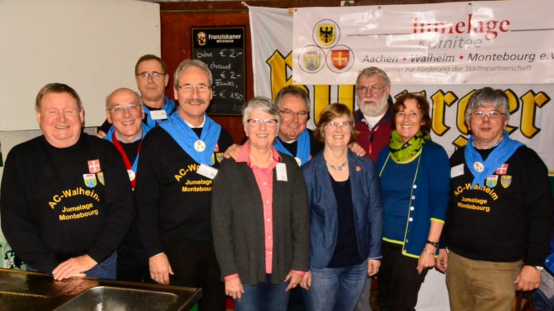 Montebourg — Montebourg, Jumelage, Aachen-Walheim