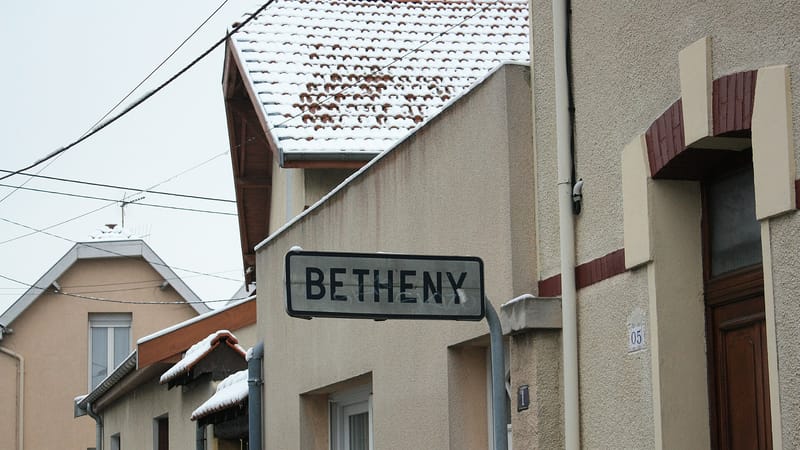 Bétheny — Limite cnale Betheny