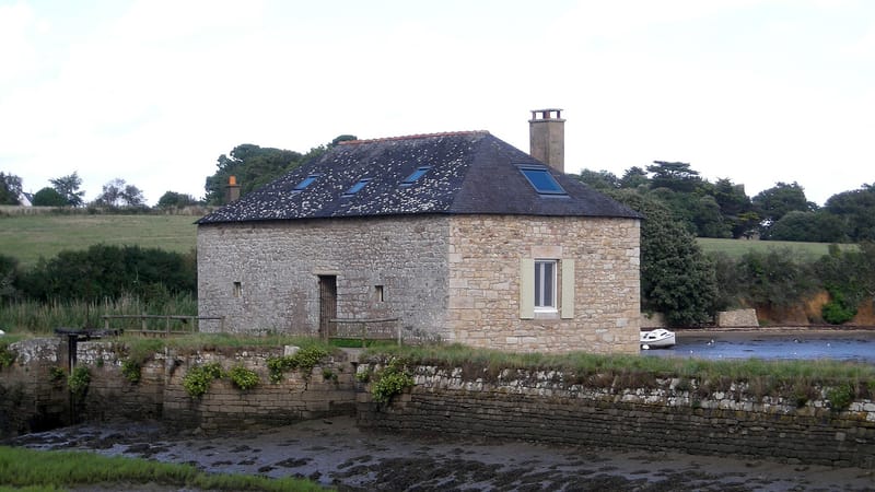 Arradon — Moulin du Paluden Arradon Vue Générale Etang