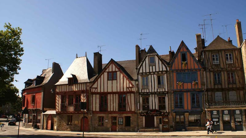 Vannes — Vieux-quartier-port-vannes