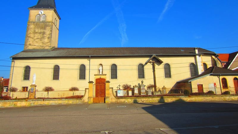 Courcelles-Chaussy — Eglise Courcelles Chaussy