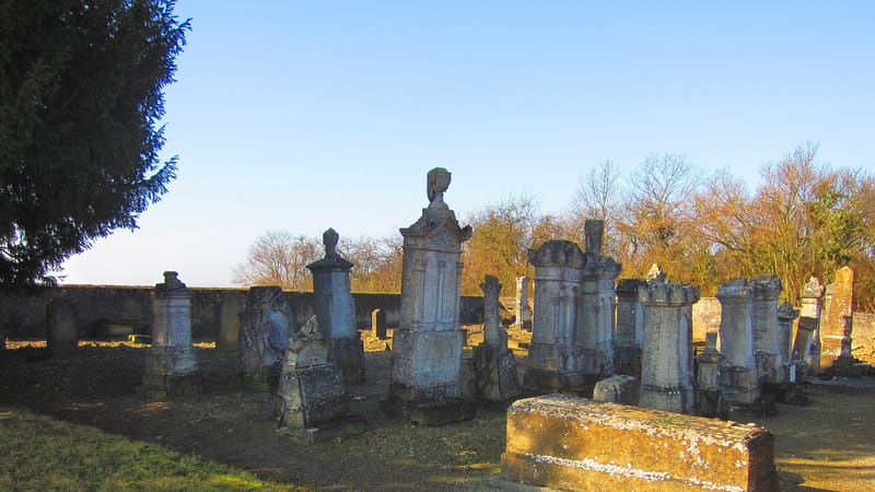 Courcelles-Chaussy — Cimetiere israelite Courcelles Chaussy