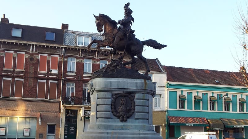 Denain — DenainStatue du maréchal de Villars