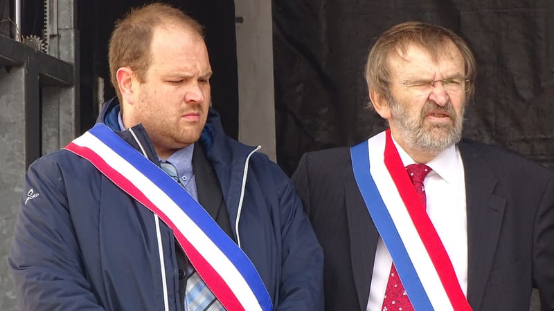 Somain — Somain - Manifestation contre la fermeture du triage ferroviaire, 26 mars 2016 (48)