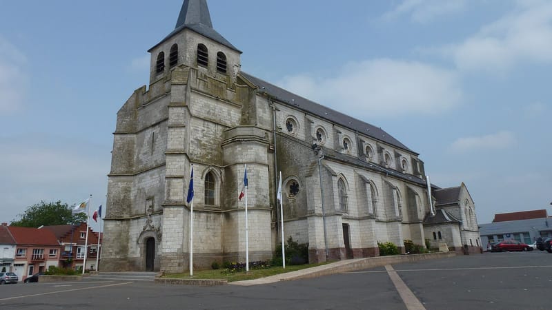 Auchel — Auchel (Pas-de-Calais, Fr) église Saint-Martin