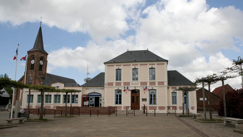 Berck — Rang-du-Fliers mairie église