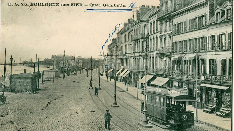 Boulogne-sur-Mer — ES 26 - BOULOGNE-SUR-MER - Quai Gambetta