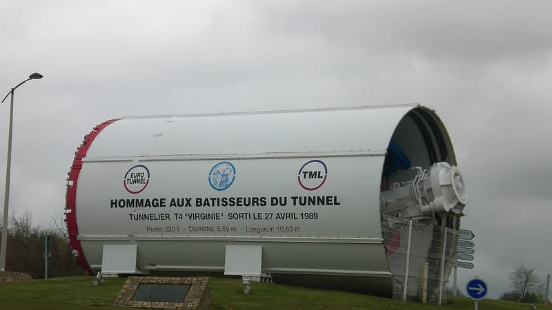 Coquelles — Tunnelier calais