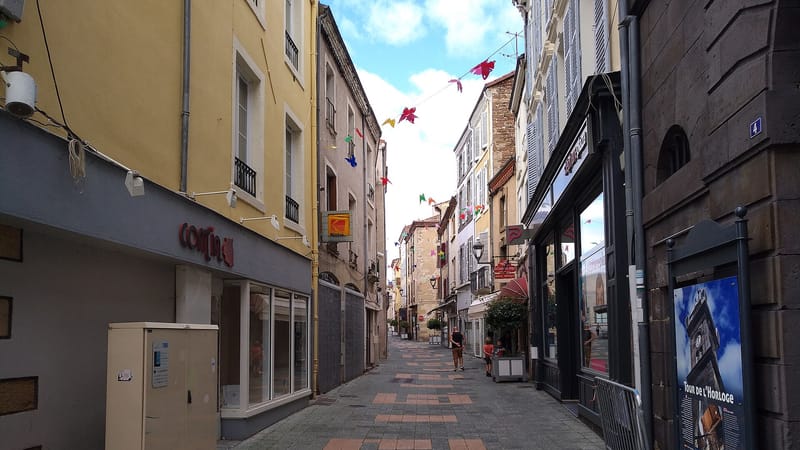 Issoire — Issoire - Rue du Ponteil (août 2021)