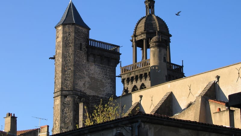 Riom — FRANCE - Auvergne - RIOM - L'église du Marthuret