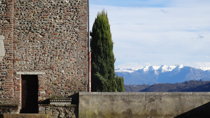 Lescar — Vue depuis les remparts de Lescar