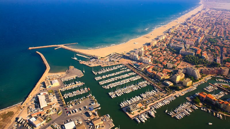 Canet-en-Roussillon — Canet-Plage - Vue aérienne 1