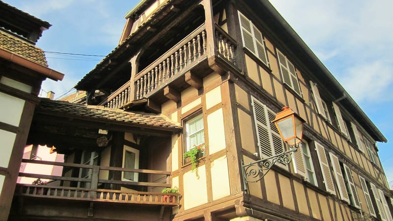 Obernai — Rue des Juifs Obernai Alsace