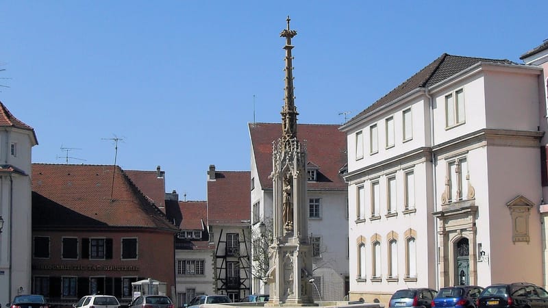 Altkirch — Altkirch, Fontaine de la Vierge