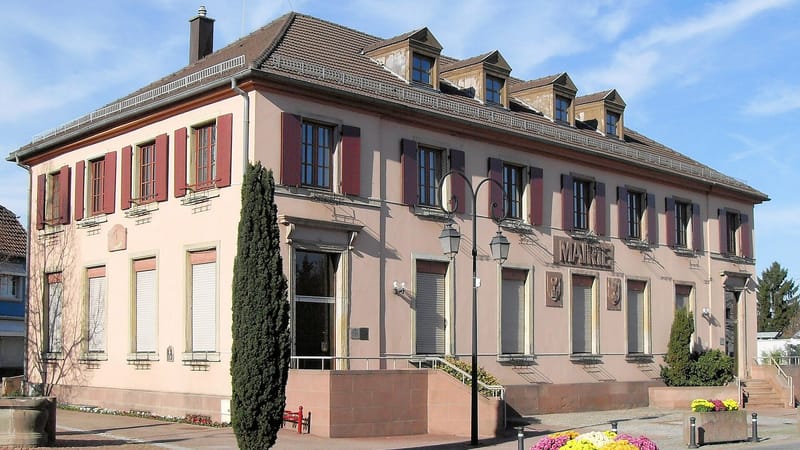 Sausheim — Sausheim, Mairie