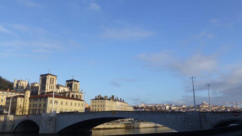 Lyon 5e Arrondissement — Cathédrale St Jean de Lyon - Pont Bonaparte