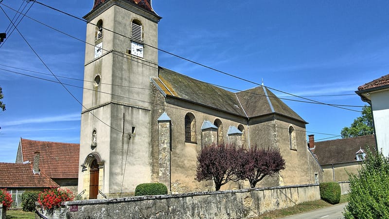 Gray — Champvans, l'église