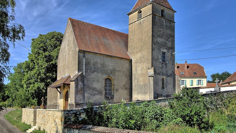 Gray — Esmoulins, l'église
