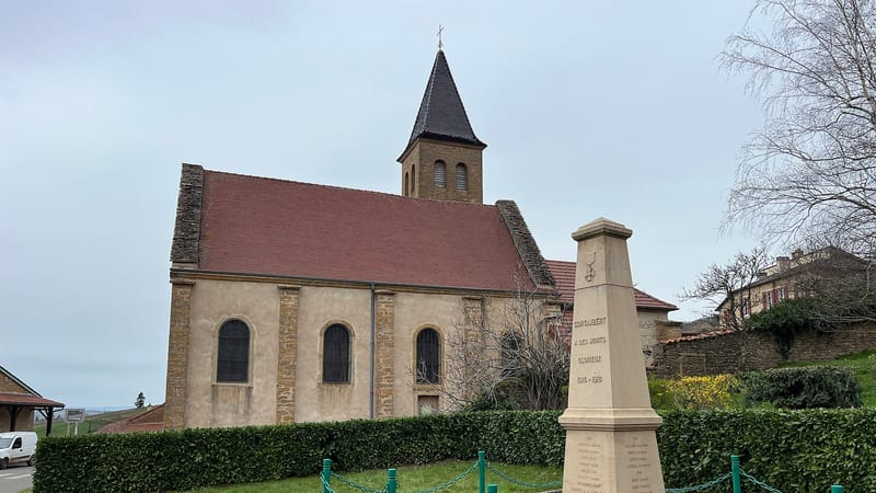 Cluny — Église Saint Maurice & Monument Morts - Cortambert (FR71) - 2024-03-17 - 1