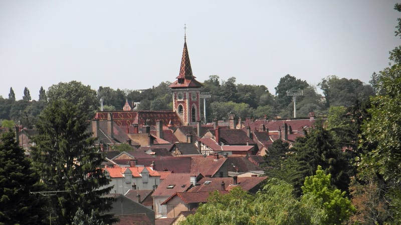 Louhans-Châteaurenaud — Vue sur Louhans