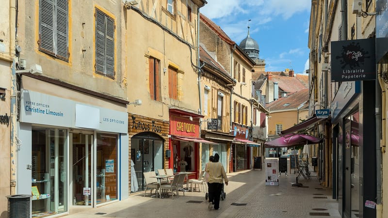 Paray-le-Monial — Paray-le-Monial - Rue Victor Hugo