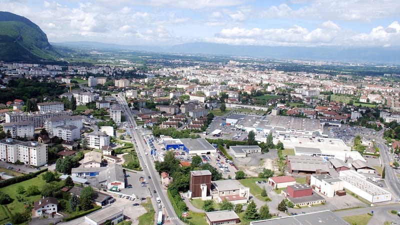 Annemasse — 1 - Annemasse vu du ciel