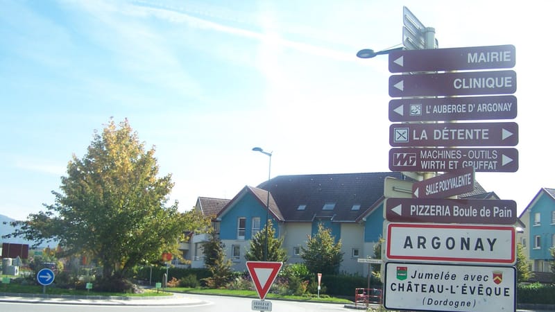 Argonay — Entrée Argonay (74)