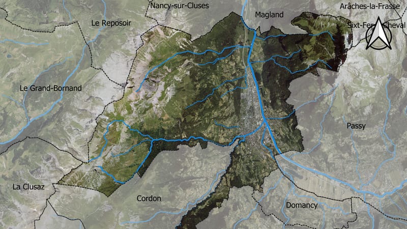 Sallanches — 74256-Sallanches-Orthophoto