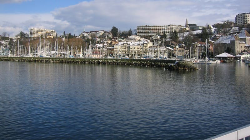 Thonon-les-Bains — Thonon les bains - port de rives