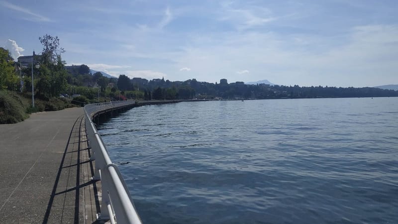 Thonon-les-Bains — Promenade du port de rive