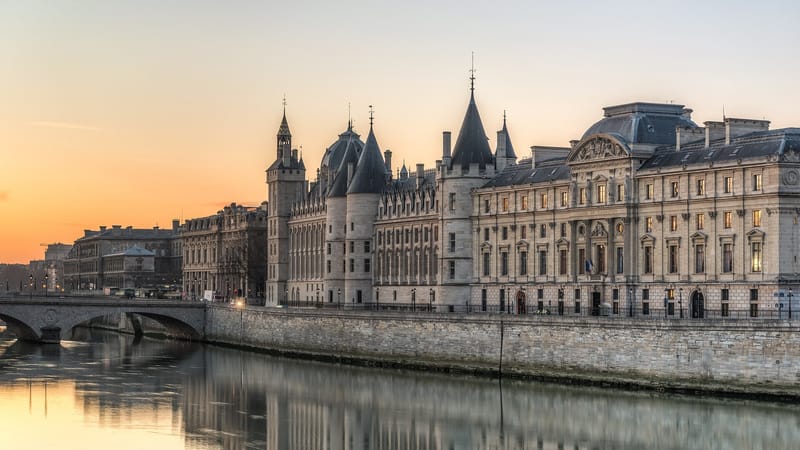 Paris 1er Arrondissement — Quai de l'Horloge, Paris, Île-de-France 140320