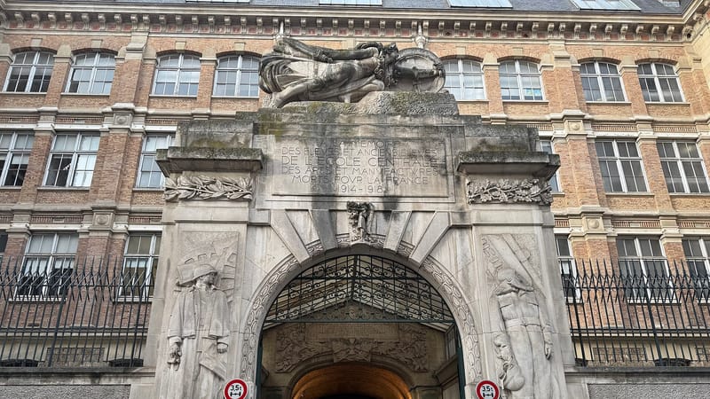Paris 3e Arrondissement — Entrée de l'INTD à Paris