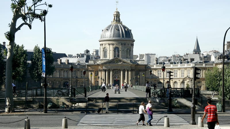 Paris 6e Arrondissement — Institut-de-france-pont-des-arts
