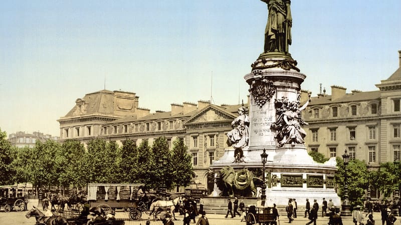 Paris 10e Arrondissement — Place de la Republique Paris France