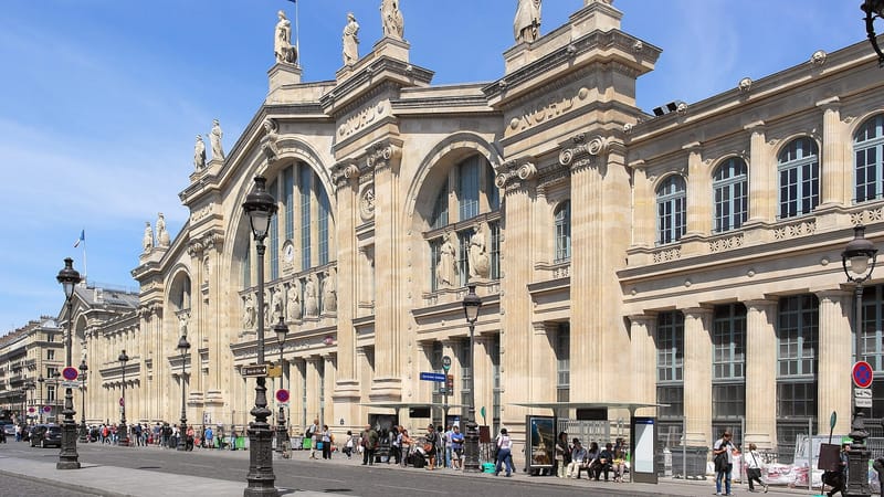 Paris 10e Arrondissement — Facade of Gare de Paris-Nord