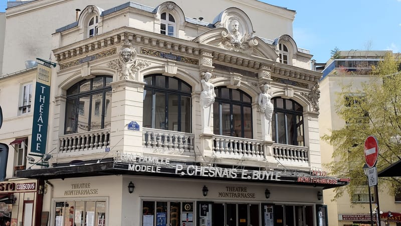 Paris 14e Arrondissement — Théâtre Montparnasse - rue de la Gaîté